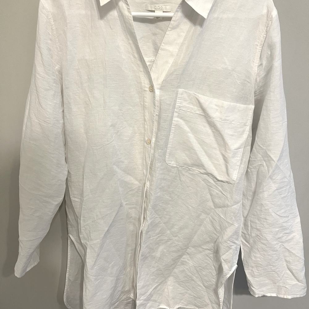 Cos - Linen Button Down - Picture 4 of 6